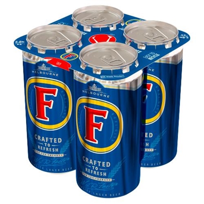Picture of FOSTERS BEER 440ML*4